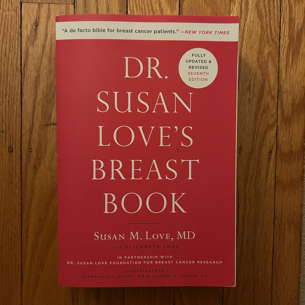 Dr. Susan Love's Breast Book Seventh Edition Updated Revised Paperback Health